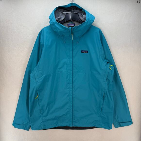 PATAGONIA MEN'S XXLARGE TORRENTSHELL 3L RAIN JACKET 85241 STLE